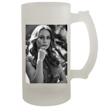 Brie Larson 16oz Frosted Beer Stein