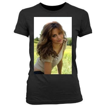 Brittany Murphy Women's Junior Cut Crewneck T-Shirt