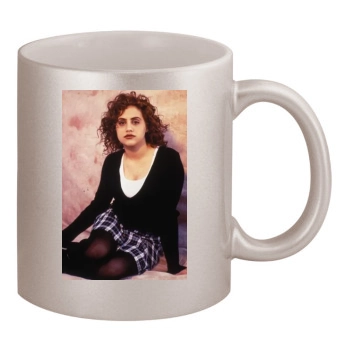 Brittany Murphy 11oz Metallic Silver Mug