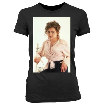 Brittany Murphy Women's Junior Cut Crewneck T-Shirt