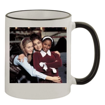 Brittany Murphy 11oz Colored Rim & Handle Mug