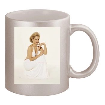 Brittany Murphy 11oz Metallic Silver Mug