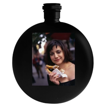 Brittany Murphy Round Flask