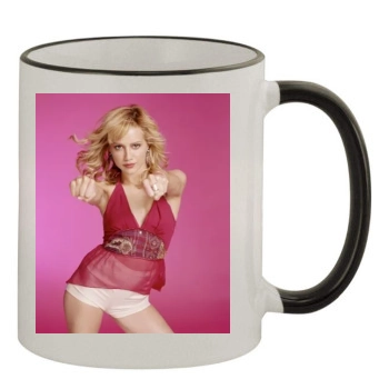 Brittany Murphy 11oz Colored Rim & Handle Mug