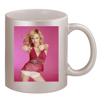 Brittany Murphy 11oz Metallic Silver Mug