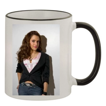 Brittany Murphy 11oz Colored Rim & Handle Mug