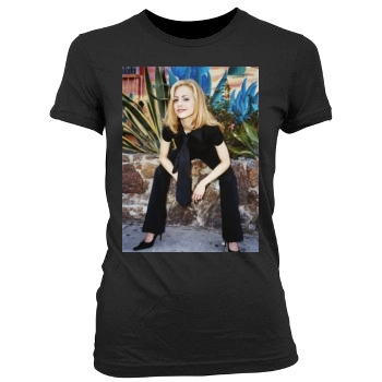 Brittany Murphy Women's Junior Cut Crewneck T-Shirt