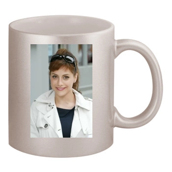 Brittany Murphy 11oz Metallic Silver Mug