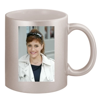 Brittany Murphy 11oz Metallic Silver Mug