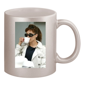 Brittany Murphy 11oz Metallic Silver Mug