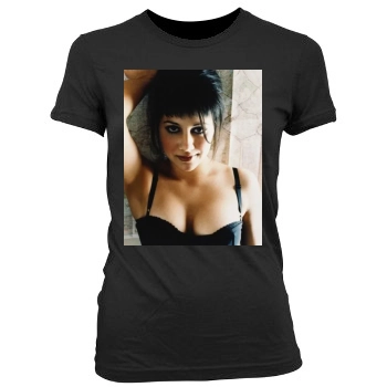 Brittany Murphy Women's Junior Cut Crewneck T-Shirt