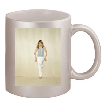 Brittany Murphy 11oz Metallic Silver Mug