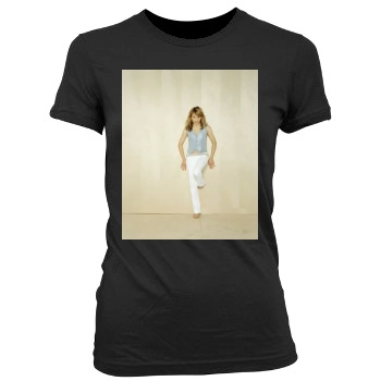 Brittany Murphy Women's Junior Cut Crewneck T-Shirt