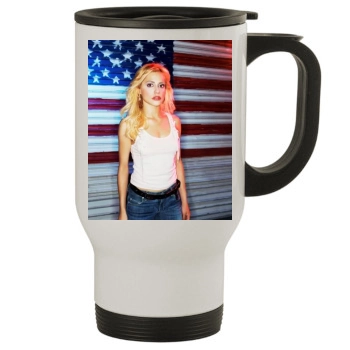 Brittany Murphy Stainless Steel Travel Mug