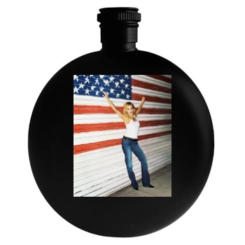 Brittany Murphy Round Flask