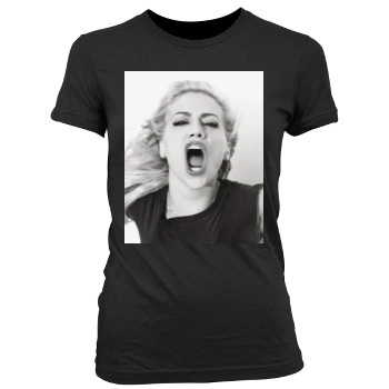 Brittany Murphy Women's Junior Cut Crewneck T-Shirt