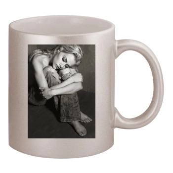 Brittany Murphy 11oz Metallic Silver Mug