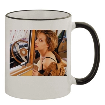 Brittany Murphy 11oz Colored Rim & Handle Mug