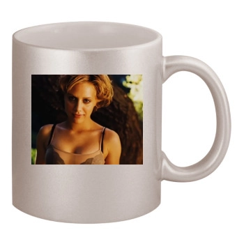 Brittany Murphy 11oz Metallic Silver Mug