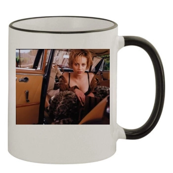 Brittany Murphy 11oz Colored Rim & Handle Mug