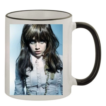 Brittany Murphy 11oz Colored Rim & Handle Mug