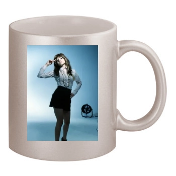 Brittany Murphy 11oz Metallic Silver Mug