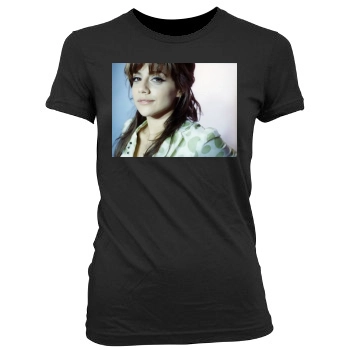 Brittany Murphy Women's Junior Cut Crewneck T-Shirt