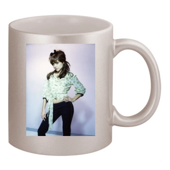 Brittany Murphy 11oz Metallic Silver Mug