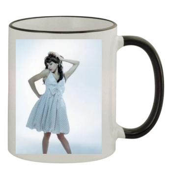 Brittany Murphy 11oz Colored Rim & Handle Mug