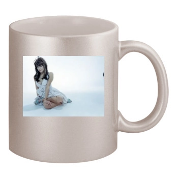 Brittany Murphy 11oz Metallic Silver Mug