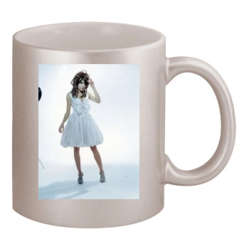 Brittany Murphy 11oz Metallic Silver Mug