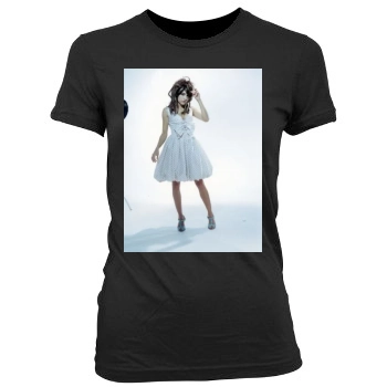 Brittany Murphy Women's Junior Cut Crewneck T-Shirt