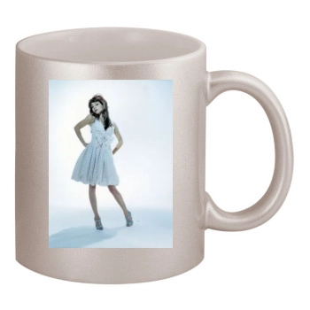 Brittany Murphy 11oz Metallic Silver Mug