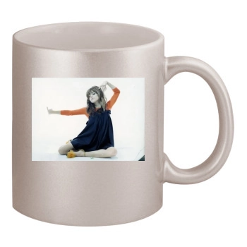 Brittany Murphy 11oz Metallic Silver Mug