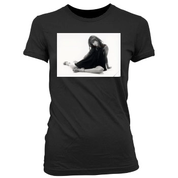 Brittany Murphy Women's Junior Cut Crewneck T-Shirt