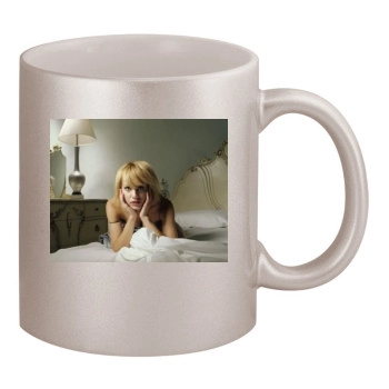 Brittany Murphy 11oz Metallic Silver Mug