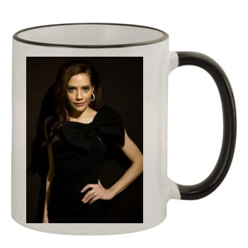 Brittany Murphy 11oz Colored Rim & Handle Mug