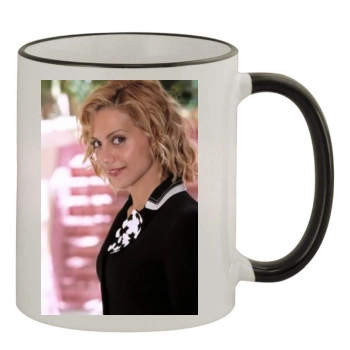 Brittany Murphy 11oz Colored Rim & Handle Mug