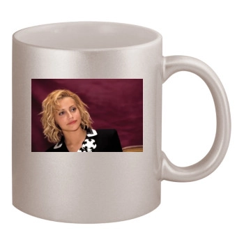 Brittany Murphy 11oz Metallic Silver Mug