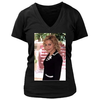 Brittany Murphy Women's Deep V-Neck TShirt