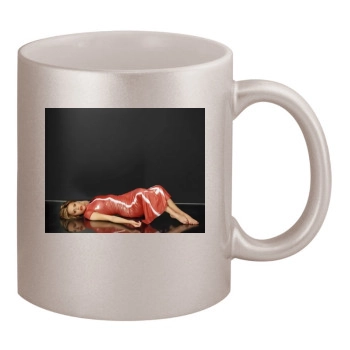 Brittany Murphy 11oz Metallic Silver Mug