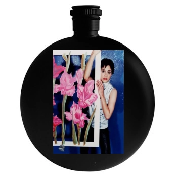 Brittany Murphy Round Flask