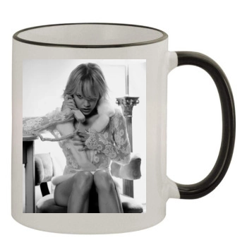 Brittany Murphy 11oz Colored Rim & Handle Mug