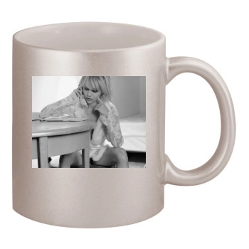 Brittany Murphy 11oz Metallic Silver Mug