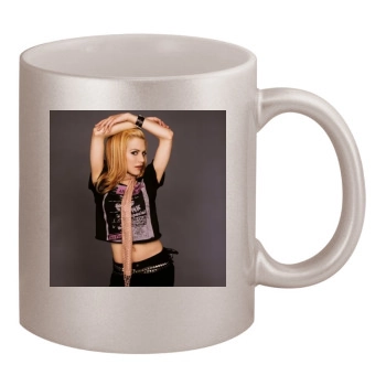 Brittany Murphy 11oz Metallic Silver Mug