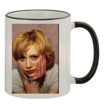 Brittany Murphy 11oz Colored Rim & Handle Mug