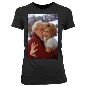 Brittany Murphy Women's Junior Cut Crewneck T-Shirt