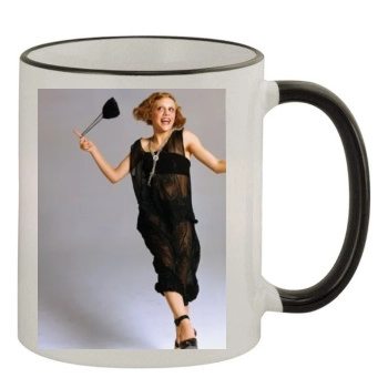 Brittany Murphy 11oz Colored Rim & Handle Mug