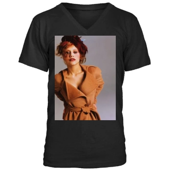 Brittany Murphy Men's V-Neck T-Shirt