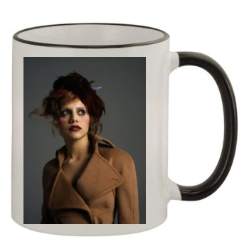 Brittany Murphy 11oz Colored Rim & Handle Mug